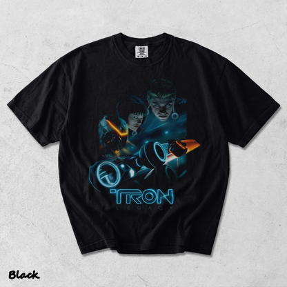 back Tron Legacy Sci-Fi 21-14409-62962 Nemo - Black mockup