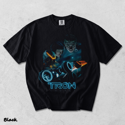 back Tron Legacy Sci-Fi 21-14409-62962 Nemo - Black mockup