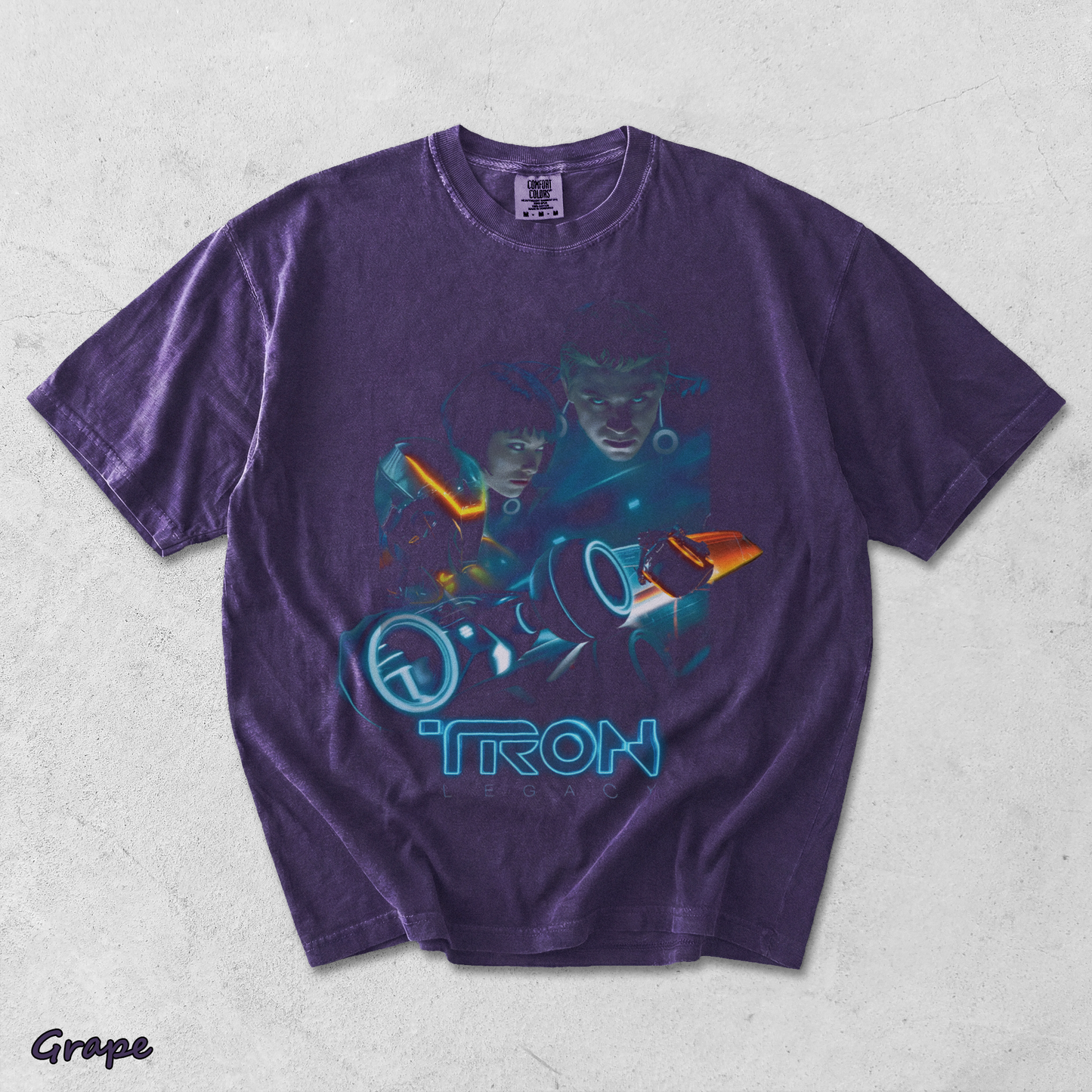 back Tron Legacy Sci-Fi 21-14409-62962 Nemo - Grape mockup
