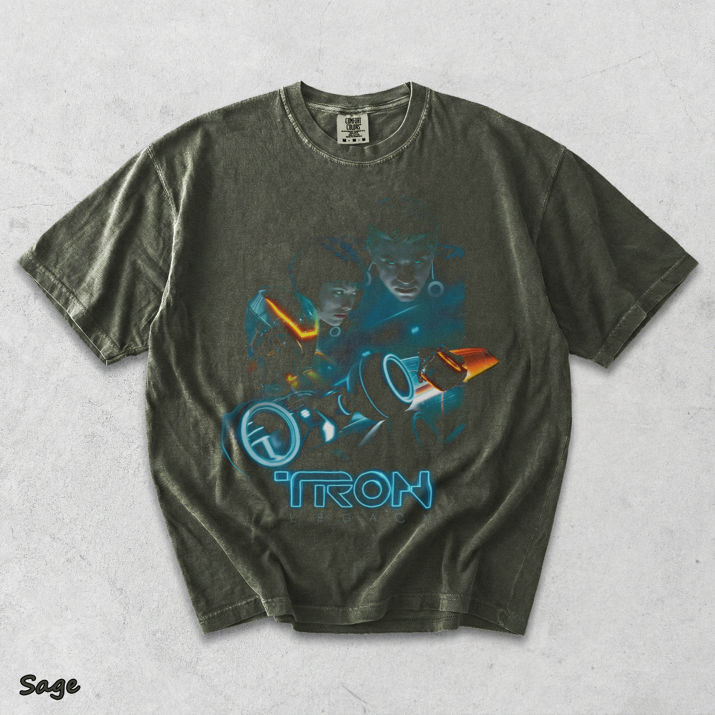 back Tron Legacy Sci-Fi 21-14409-62962 Nemo - Sage mockup