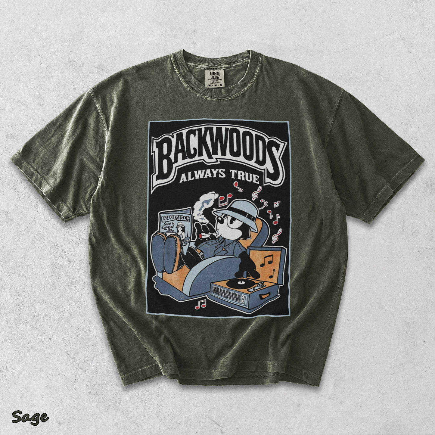 Backwoods - Sage mockup