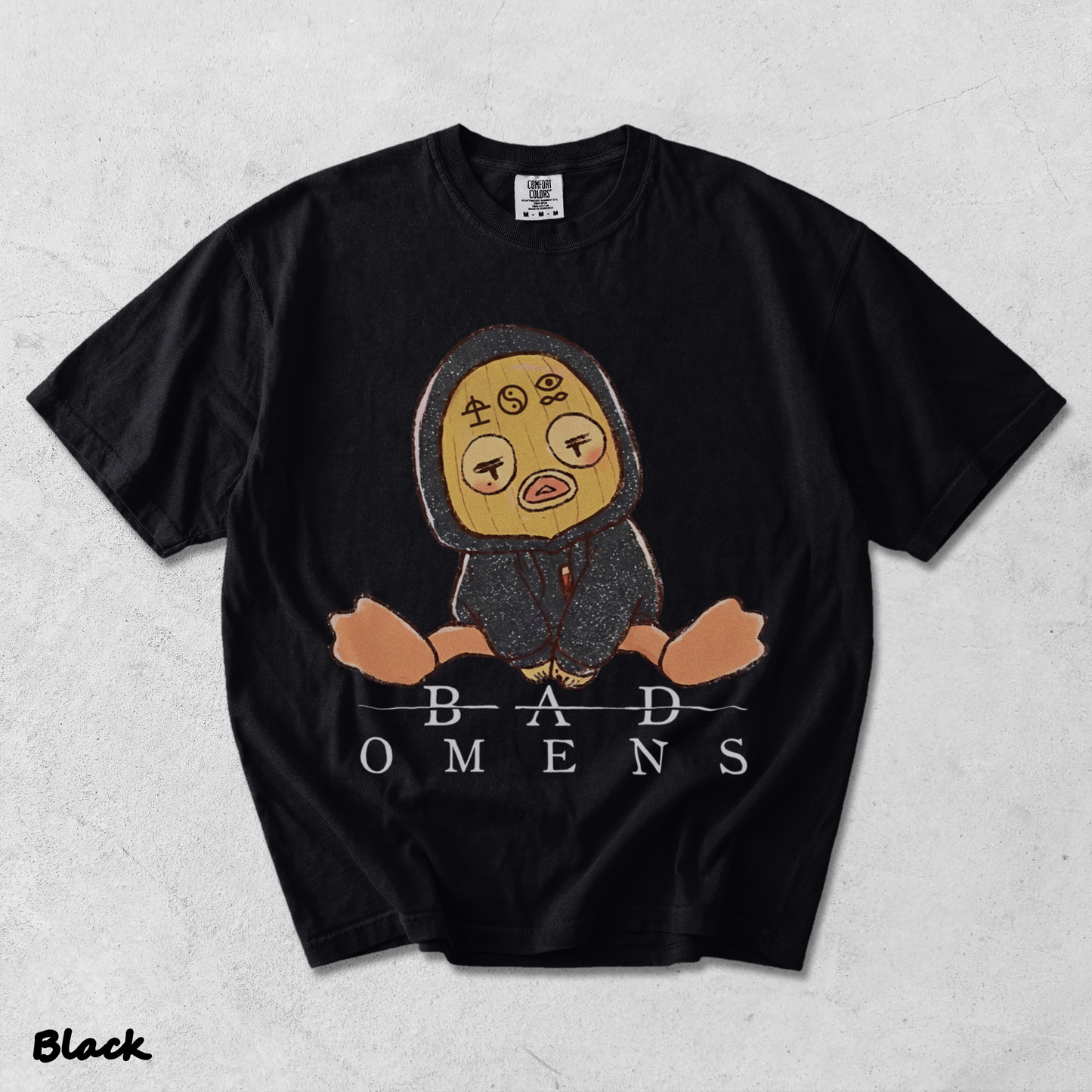 Bad Omens S - Black mockup