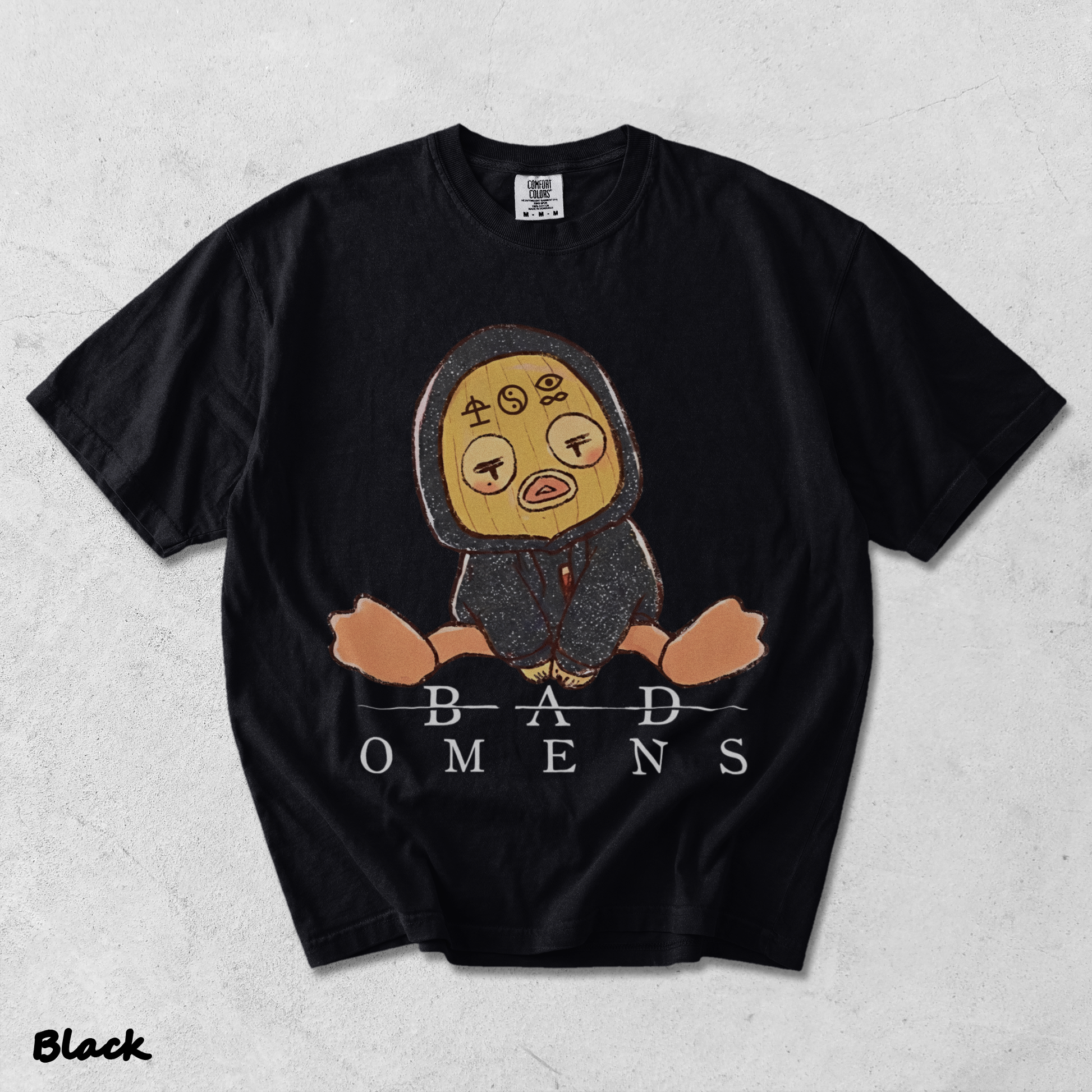 Bad Omens S - Black mockup