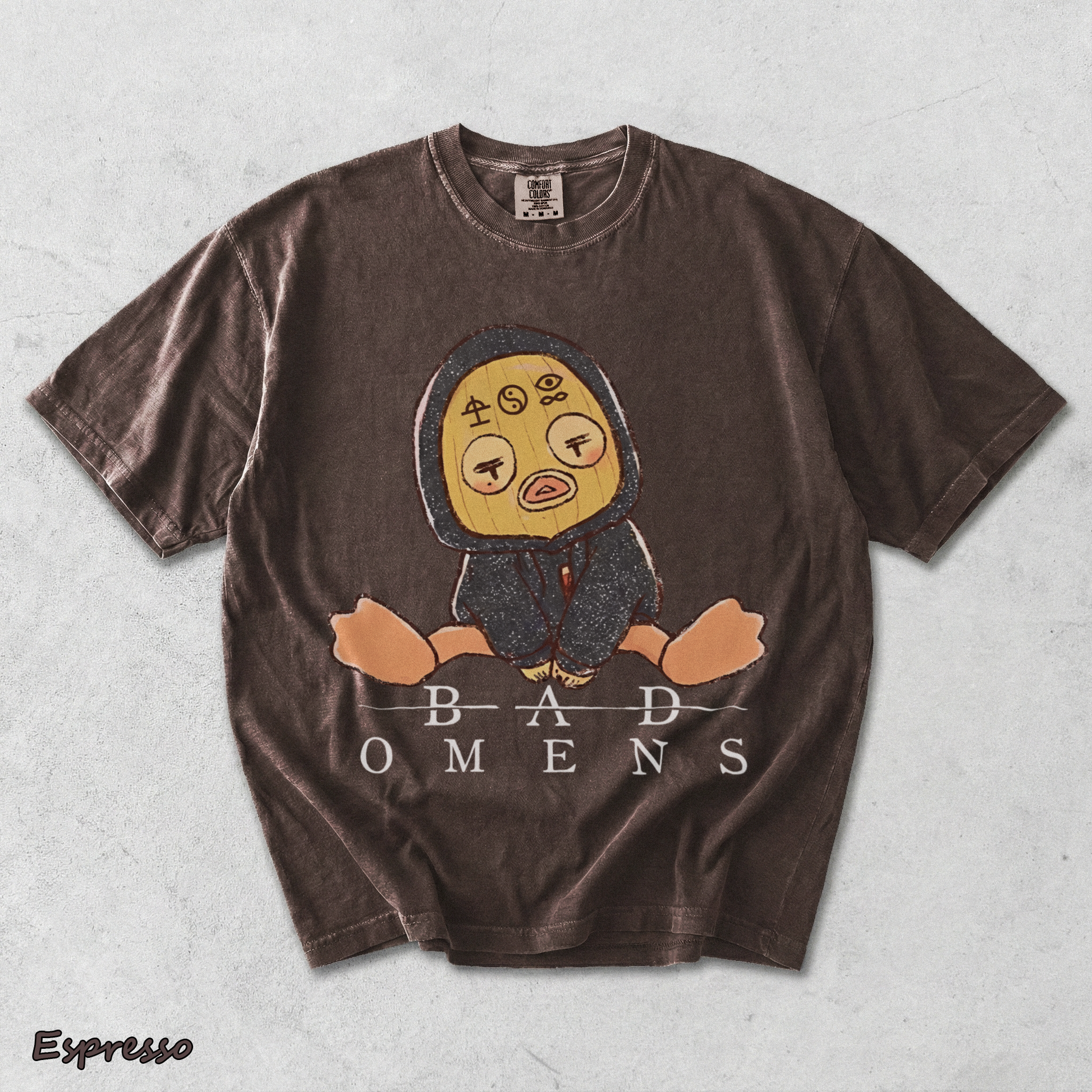 Bad Omens S - Espresso mockup