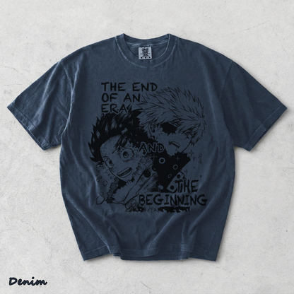 Bakugo x Deku The End & The Beginning - Denim mockup