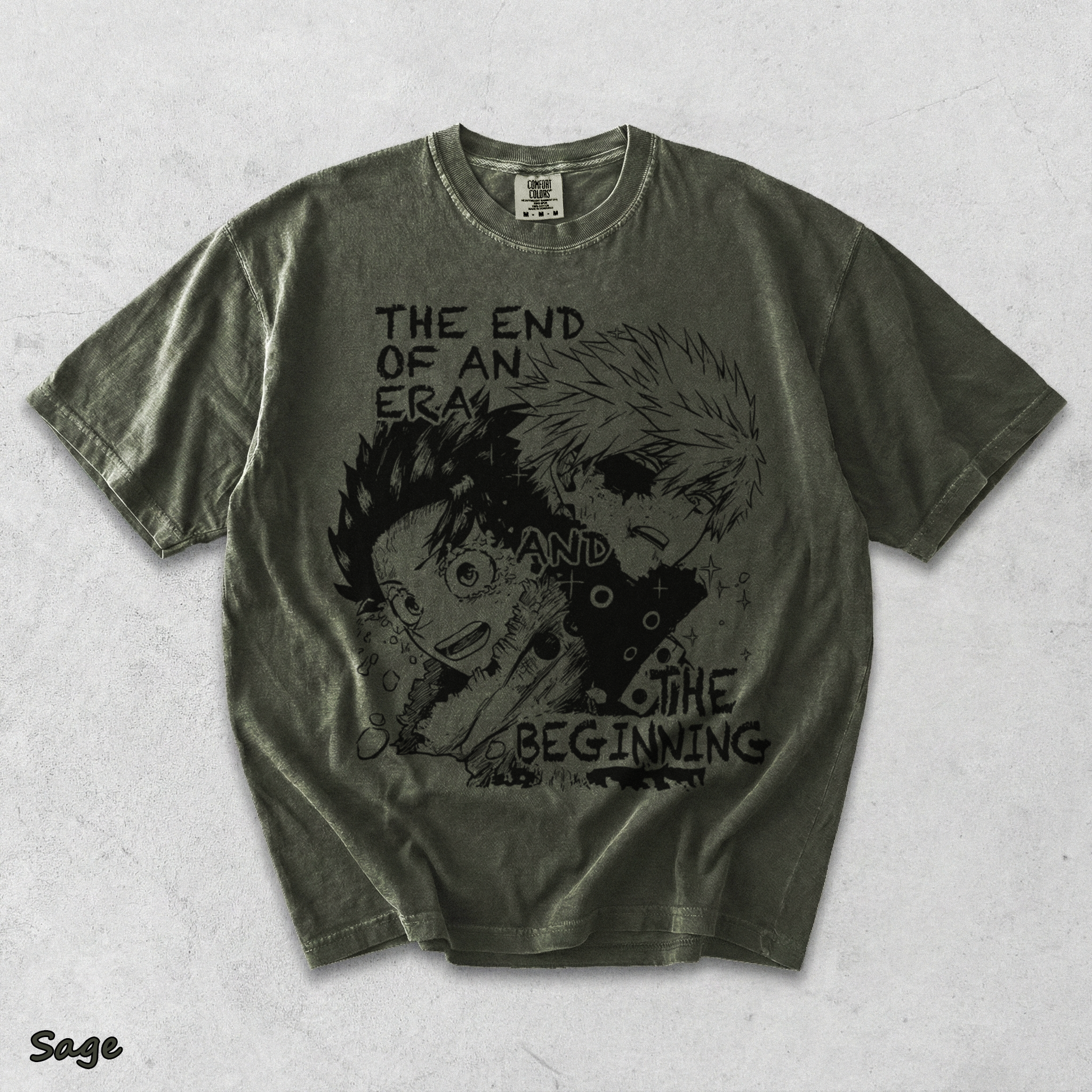 Bakugo x Deku The End & The Beginning - Sage mockup