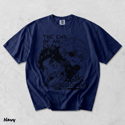 Bakugo x Deku The End & The Beginning - True Navy mockup