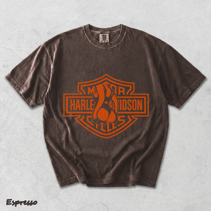 Barley Chick Biker Back - Espresso mockup