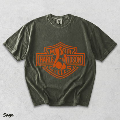 Barley Chick Biker Back - Sage mockup