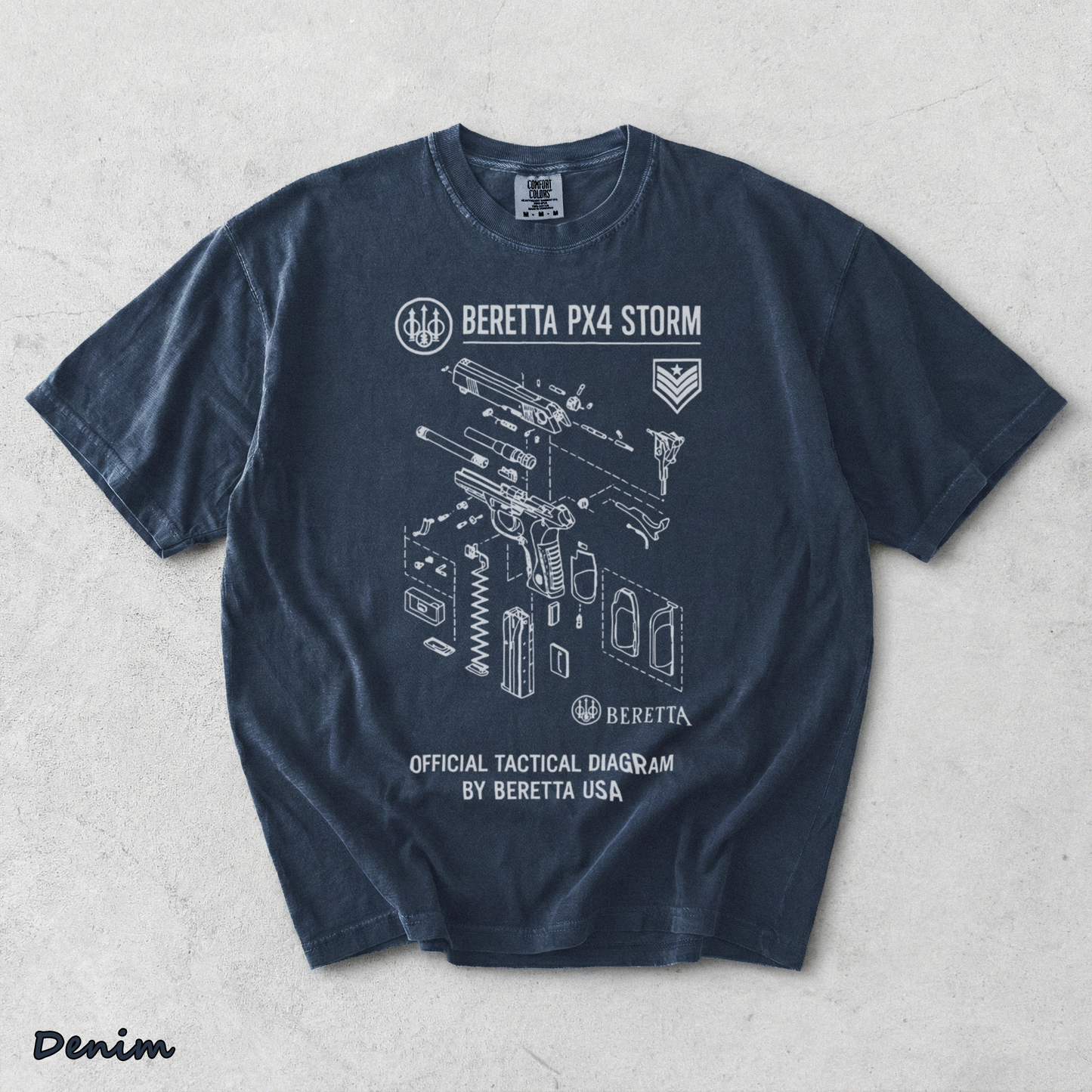 Beretta PX4 - Denim mockup