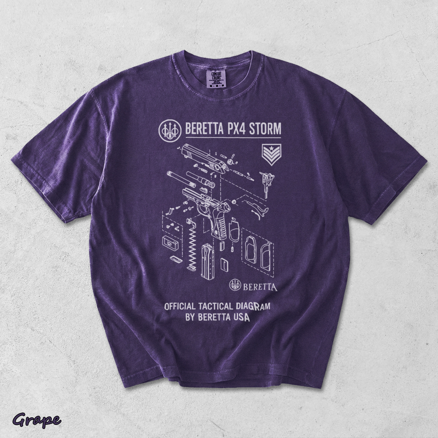 Beretta PX4 - Grape mockup