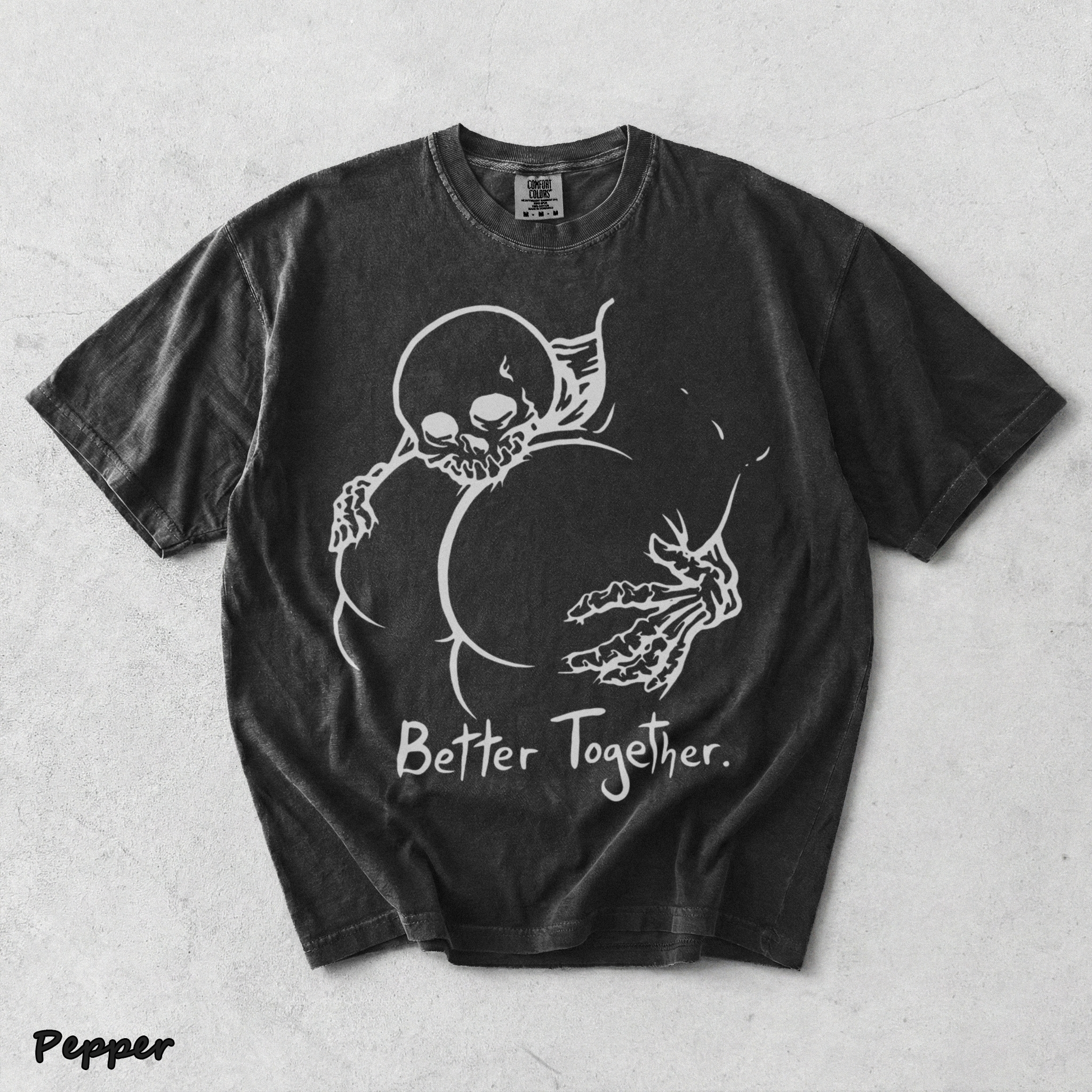 Better Together Skull 2 - Pepper mockup