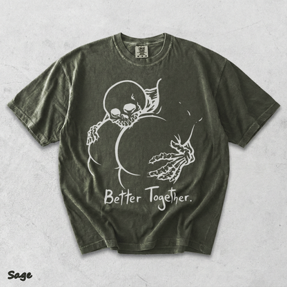 Better Together Skull 2 - Sage mockup