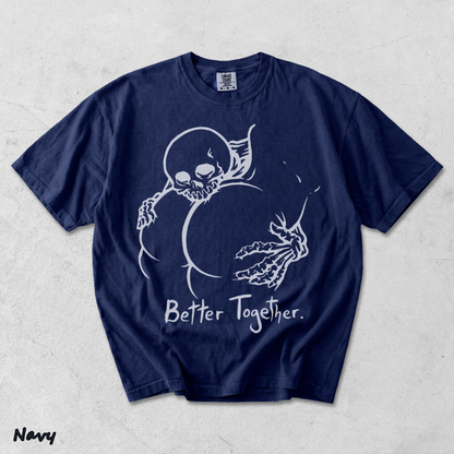 Better Together Skull 2 - True Navy mockup