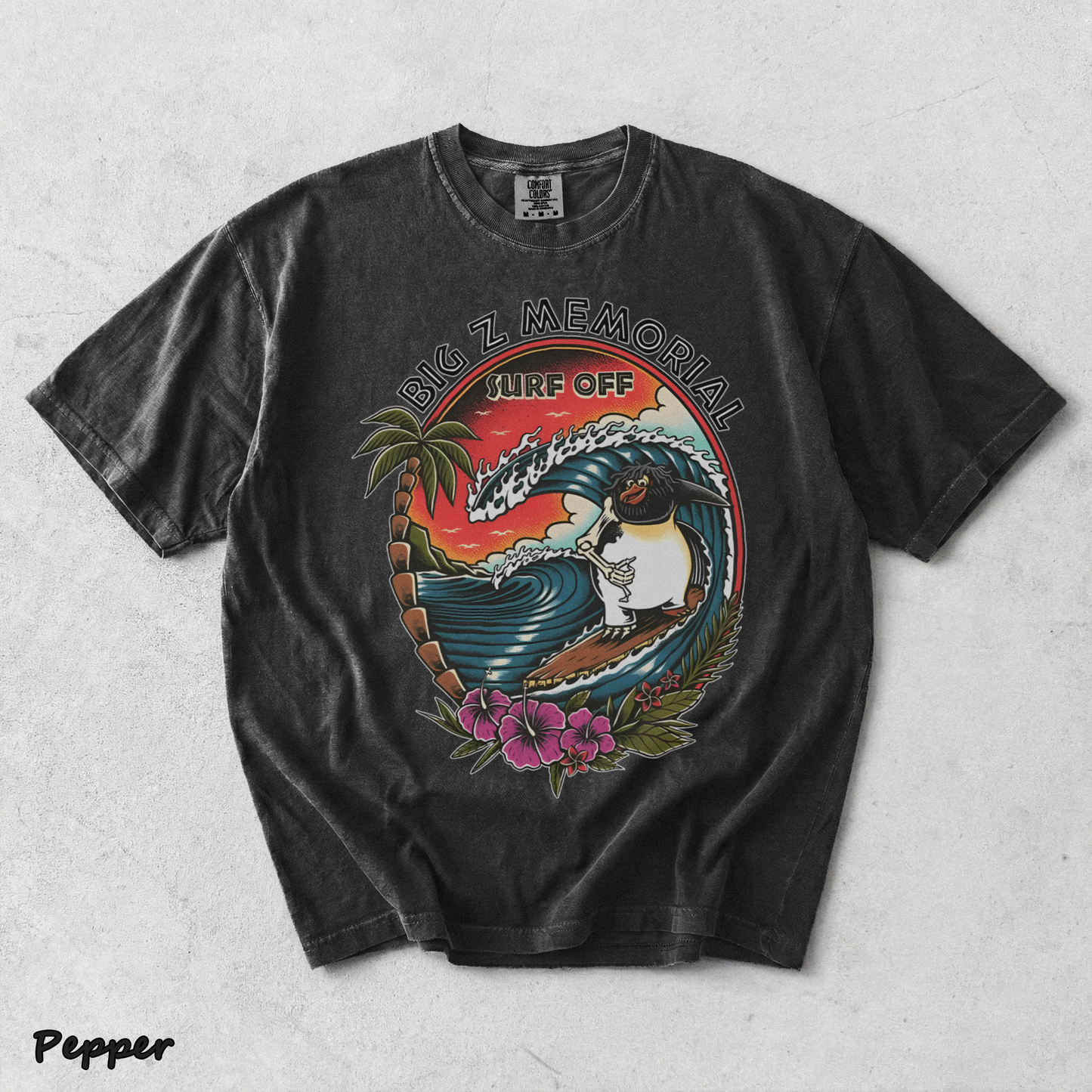 Big Z Memorial Surf Off - Pepper mockup