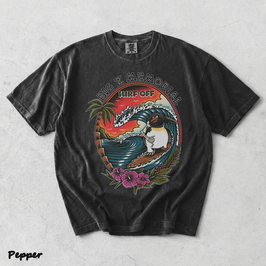 Big Z Memorial Surf Off - Pepper mockup