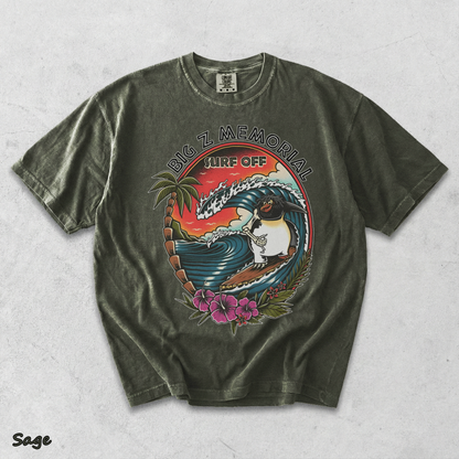 Big Z Memorial Surf Off - Sage mockup