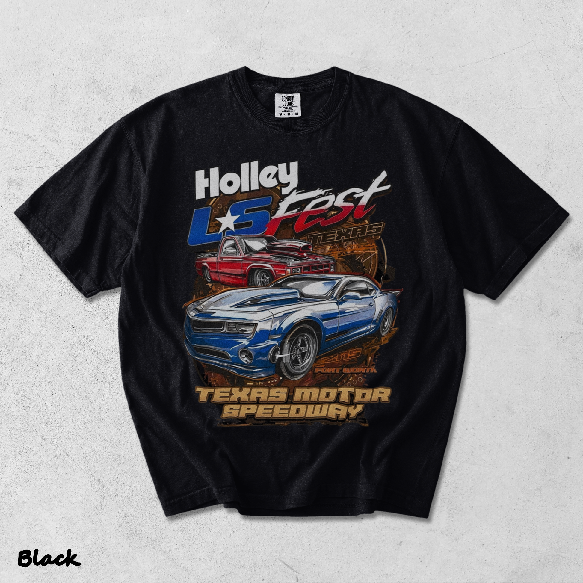 black back Holley LS Fest 01-14456-76781 Nemo - Black mockup