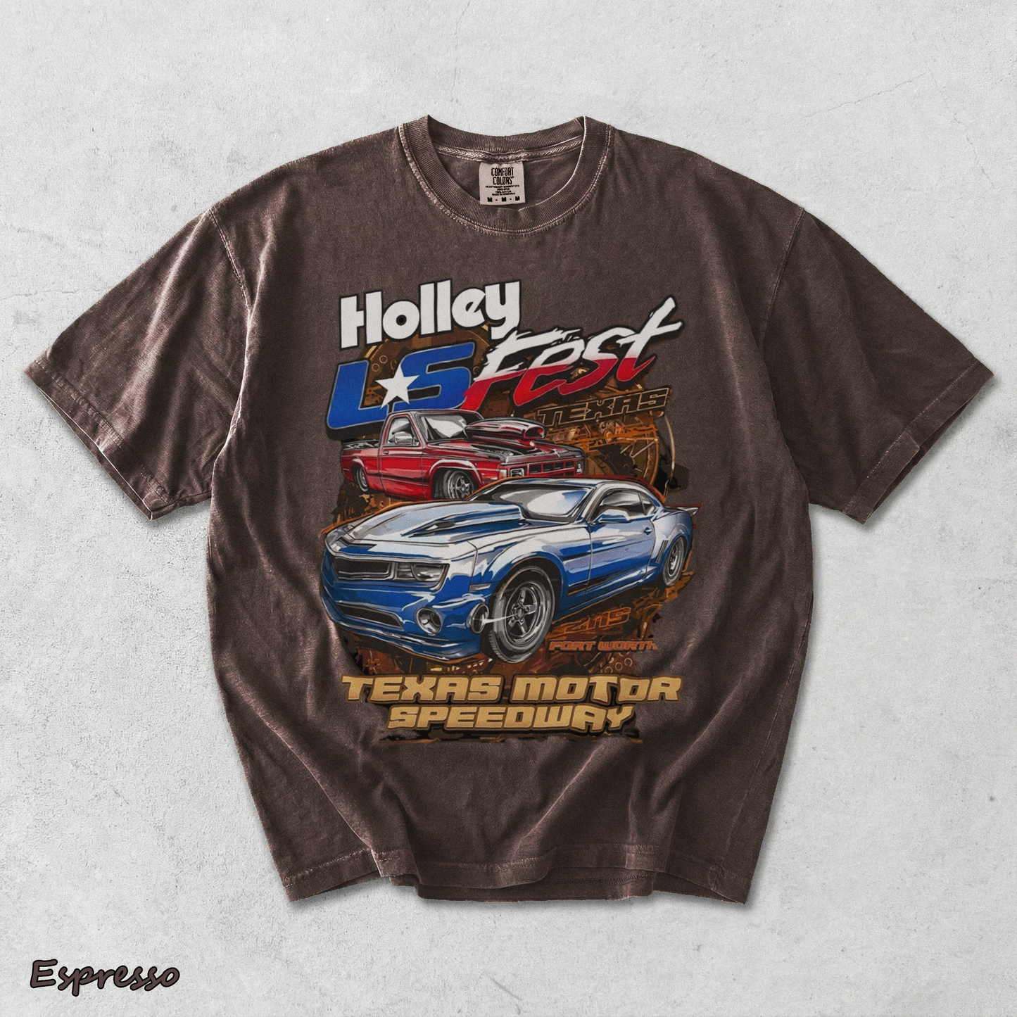 black back Holley LS Fest 01-14456-76781 Nemo - Espresso mockup
