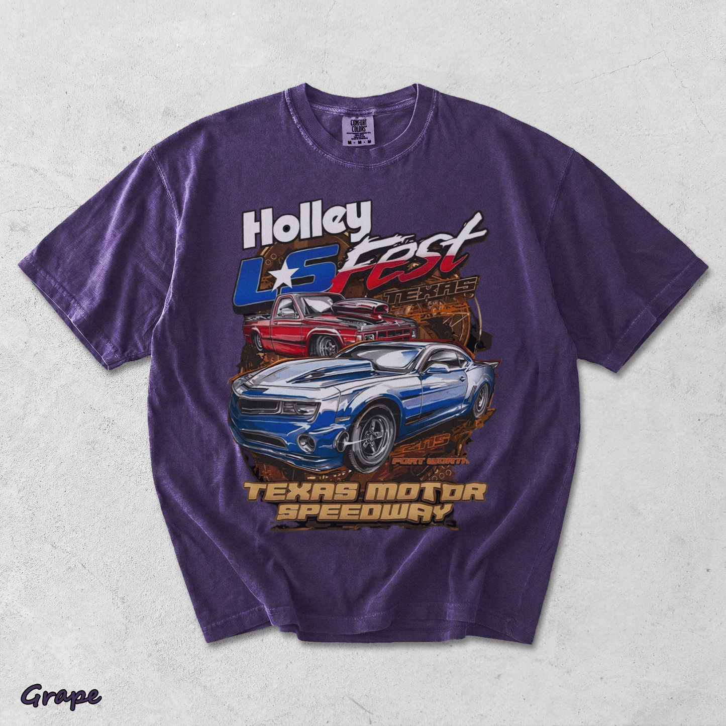 black back Holley LS Fest 01-14456-76781 Nemo - Grape mockup