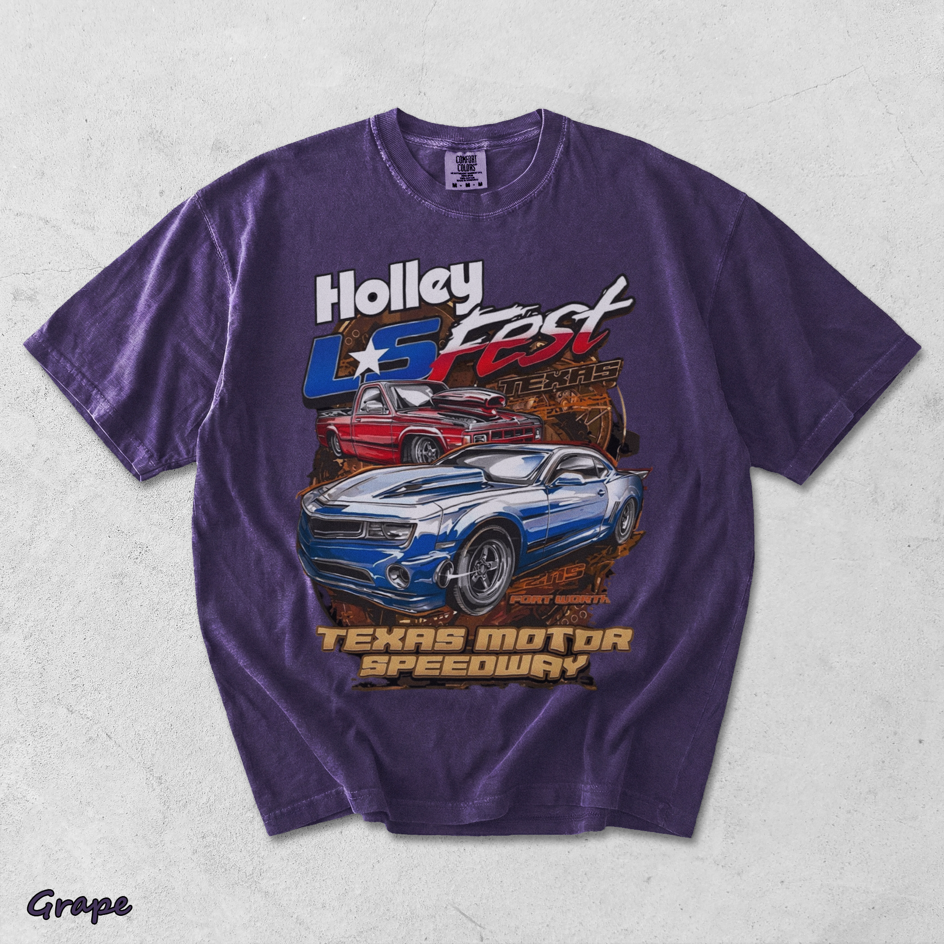 black back Holley LS Fest 01-14456-76781 Nemo - Grape mockup
