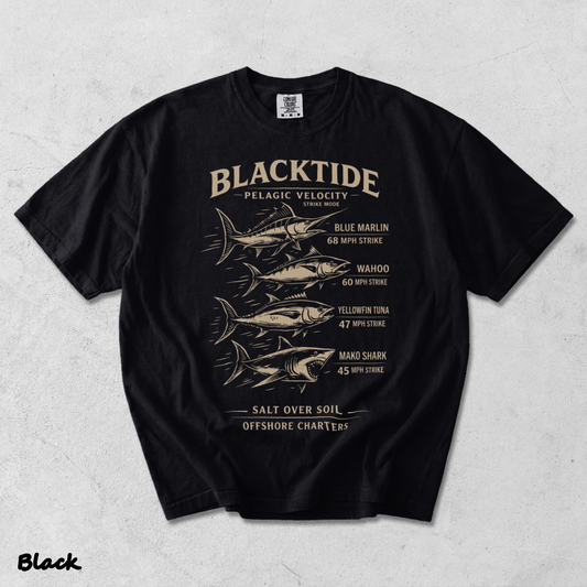 Blacktide Pelagic Velocity - Black mockup