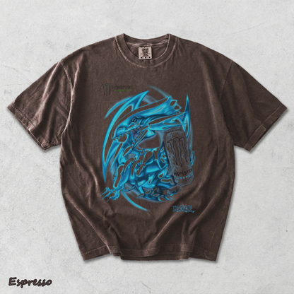 Blue Eyes White Dragon Double Sided - Espresso mockup