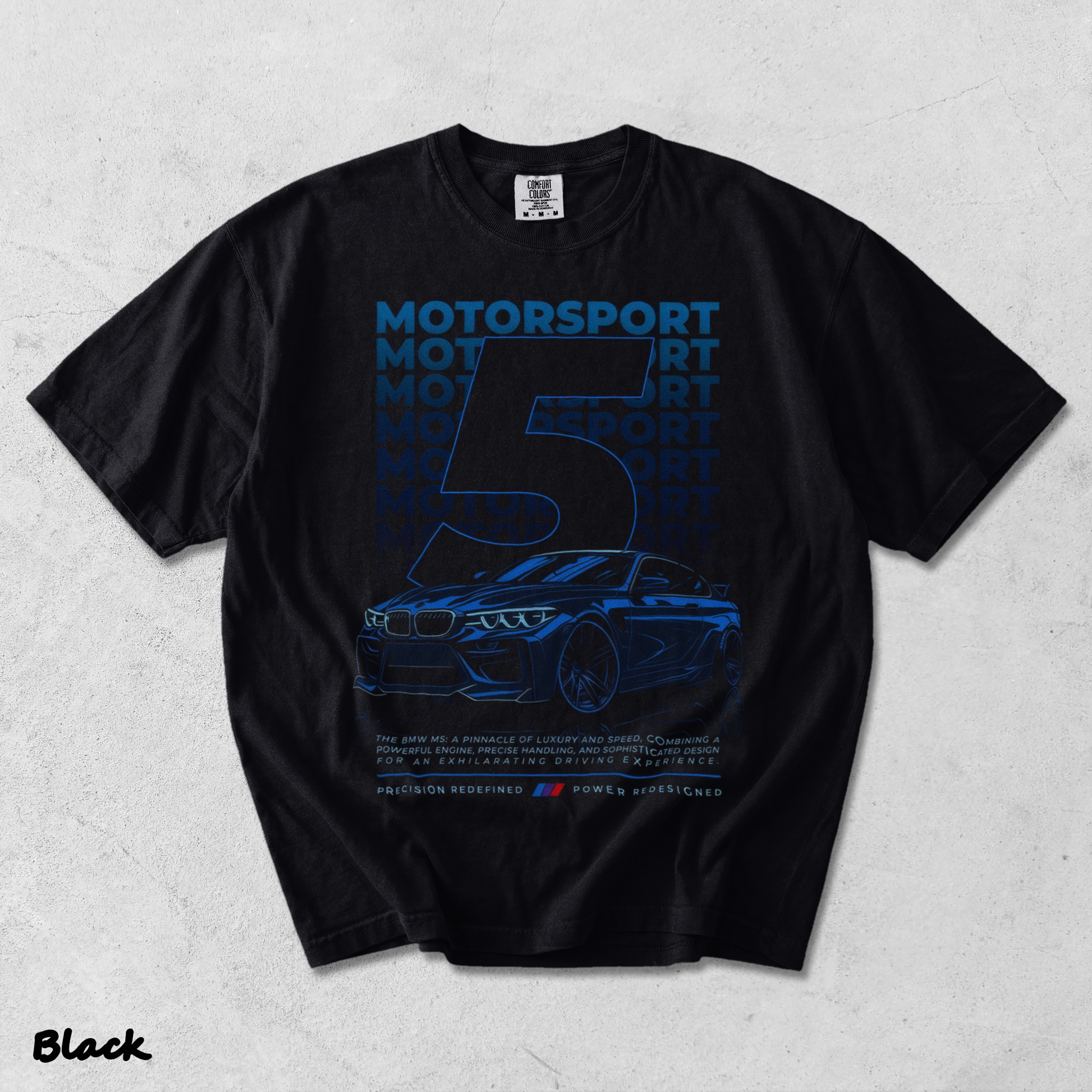 BMW M5 - Black mockup