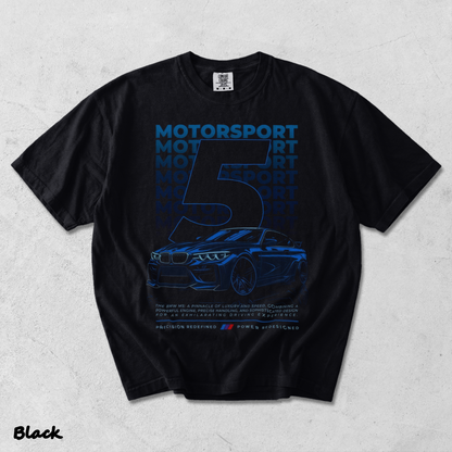 BMW M5 - Black mockup