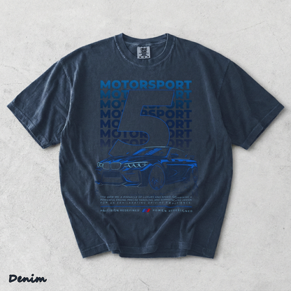 BMW M5 - Denim mockup