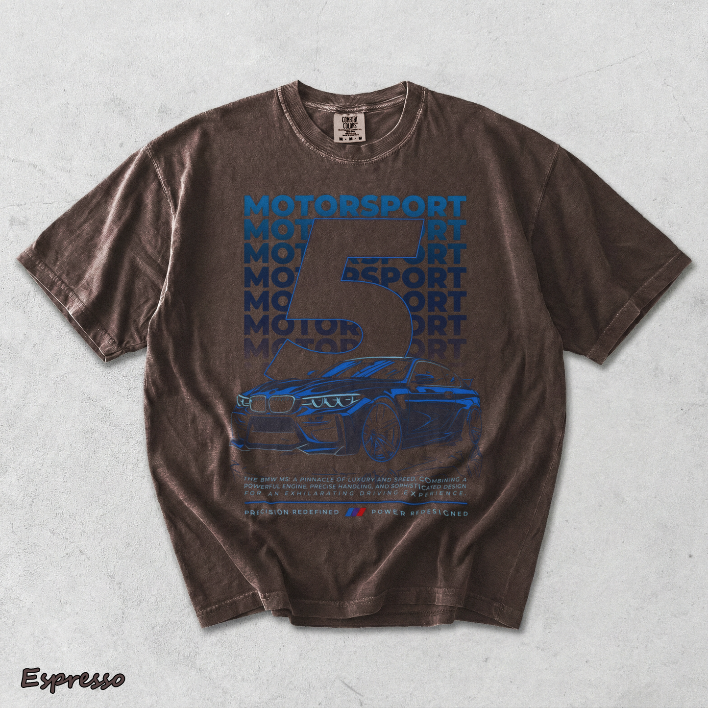 BMW M5 - Espresso mockup