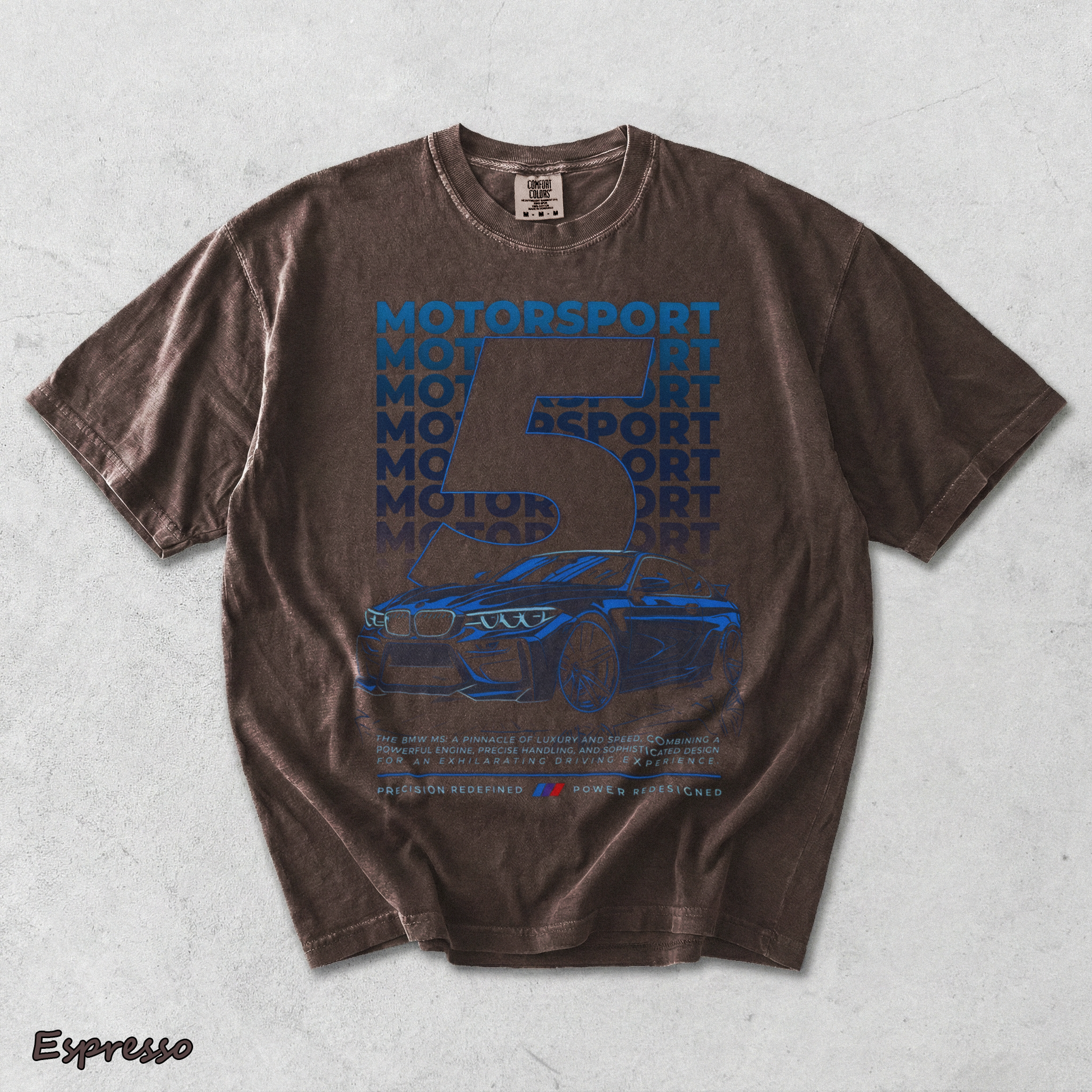 BMW M5 - Espresso mockup