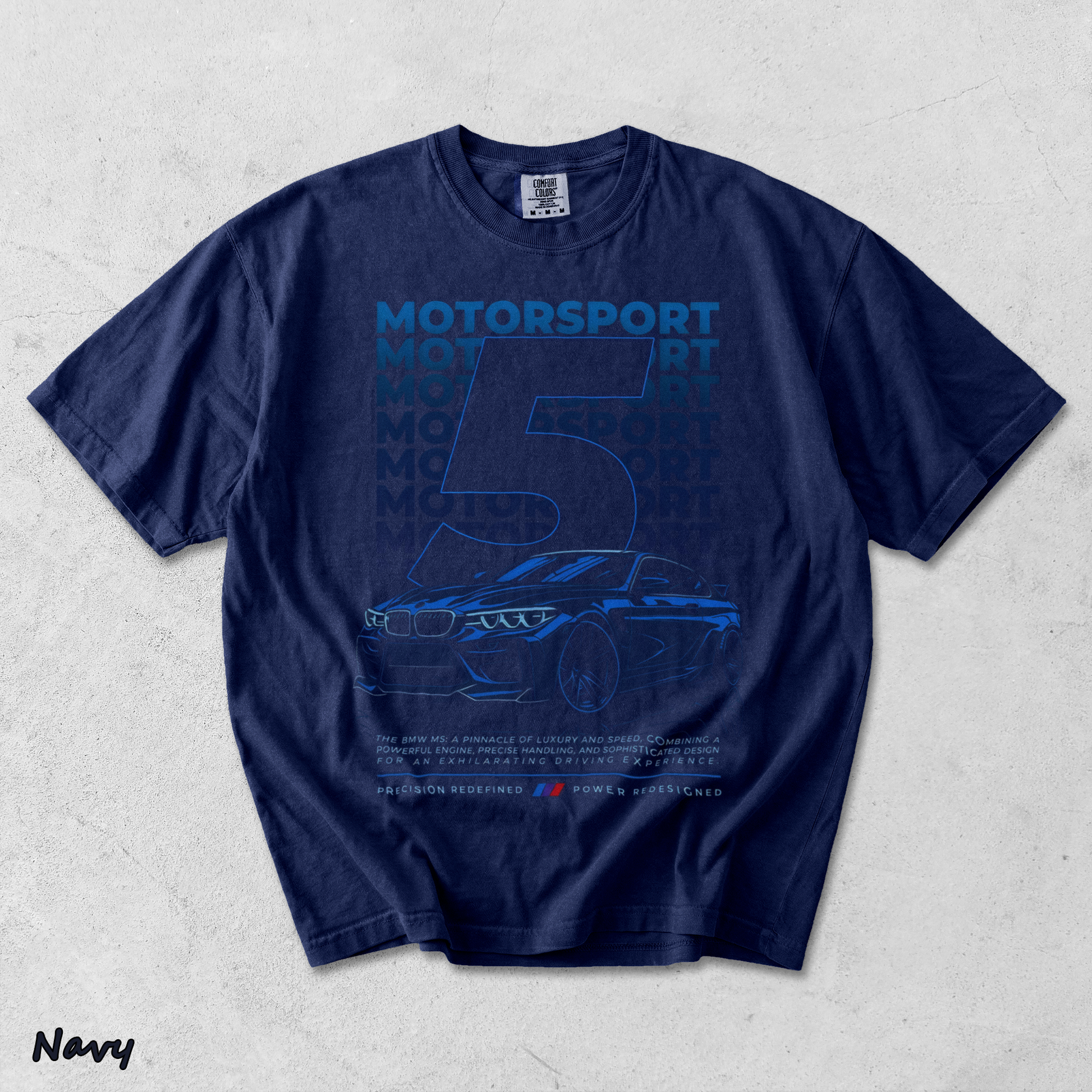 BMW M5 - True Navy mockup