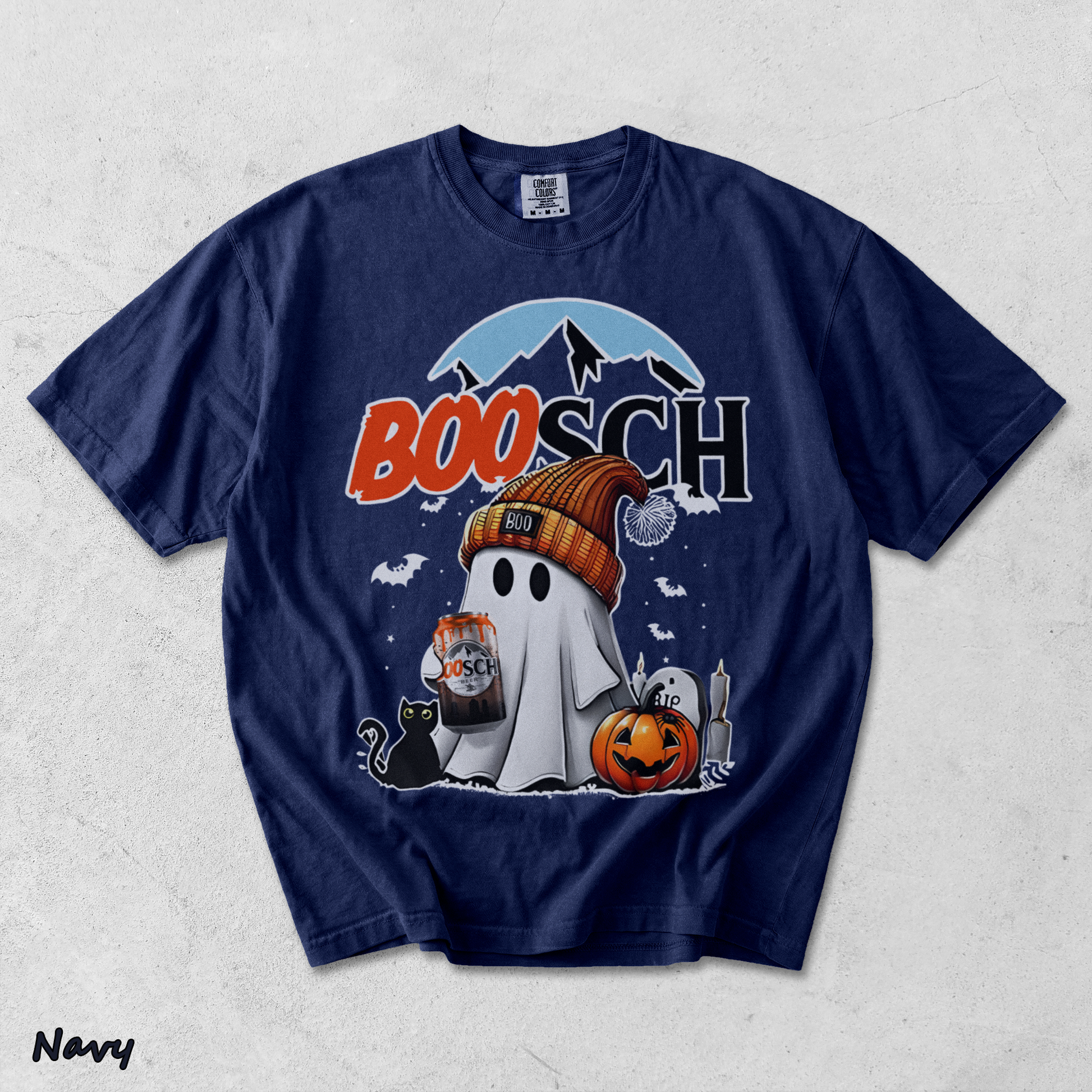 Boosch - True Navy mockup