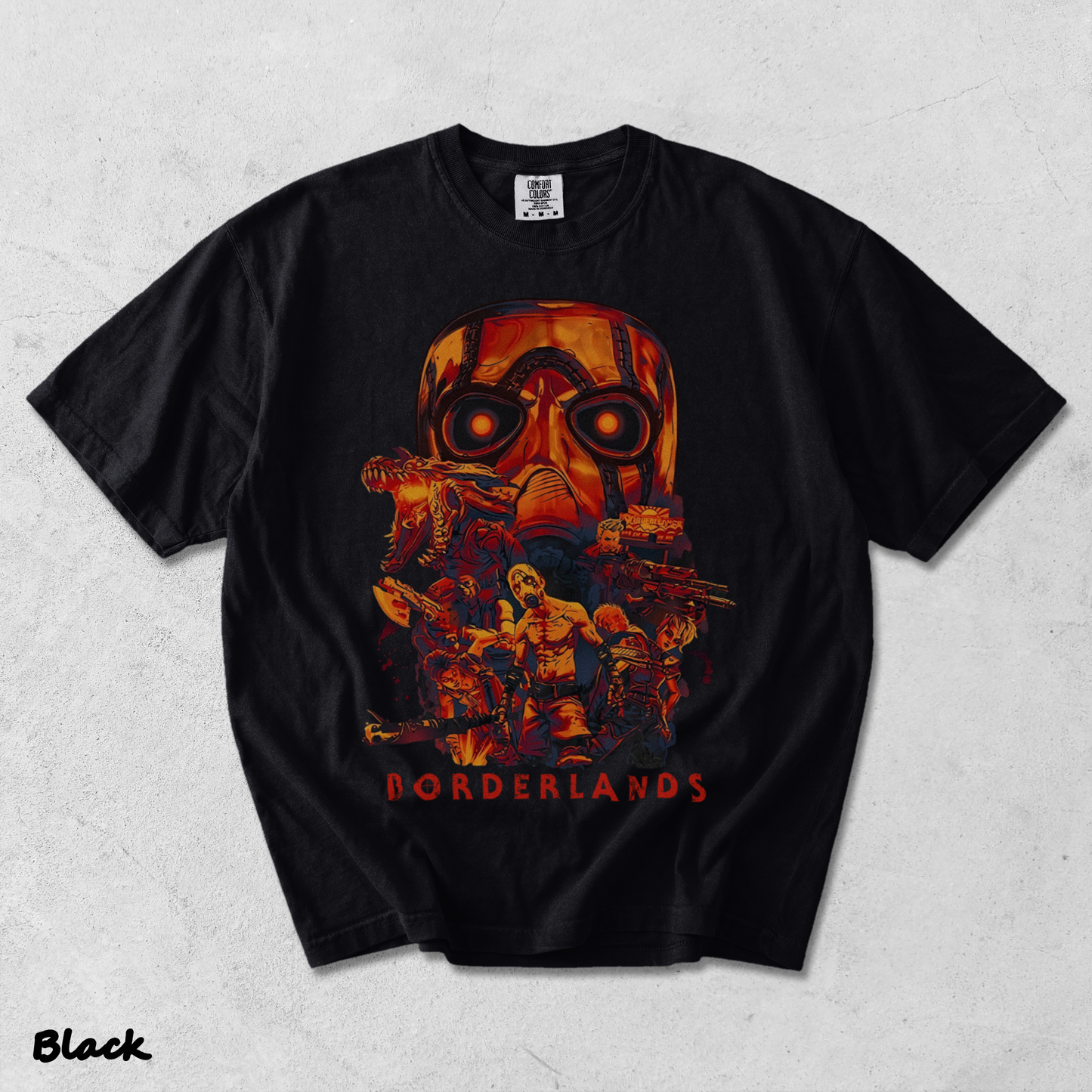 Borderlands - Black mockup