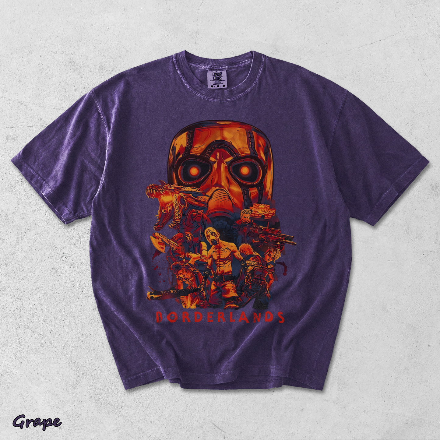 Borderlands - Grape mockup