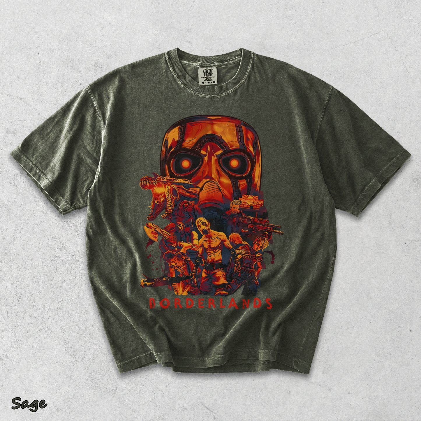 Borderlands - Sage mockup