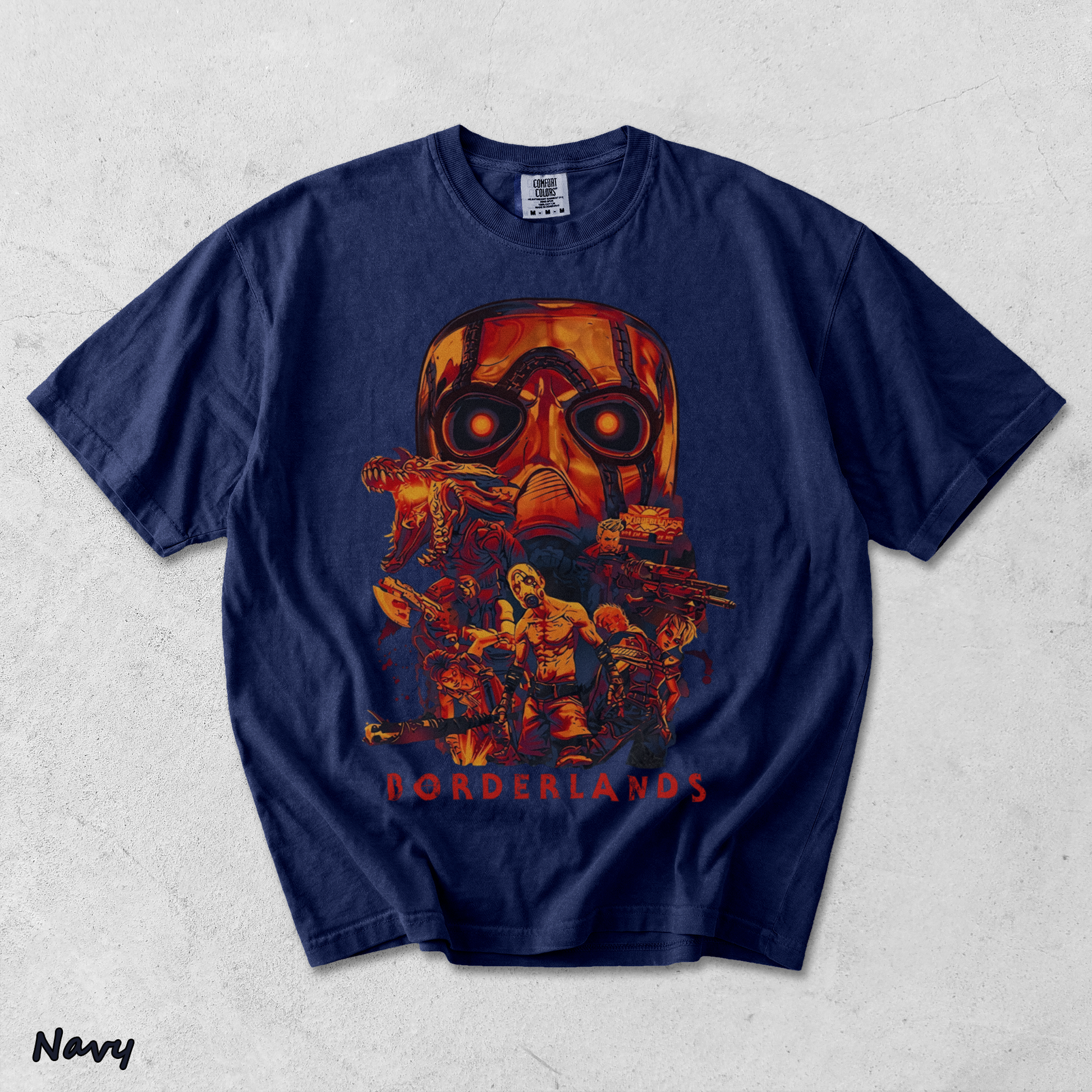 Borderlands - True Navy mockup