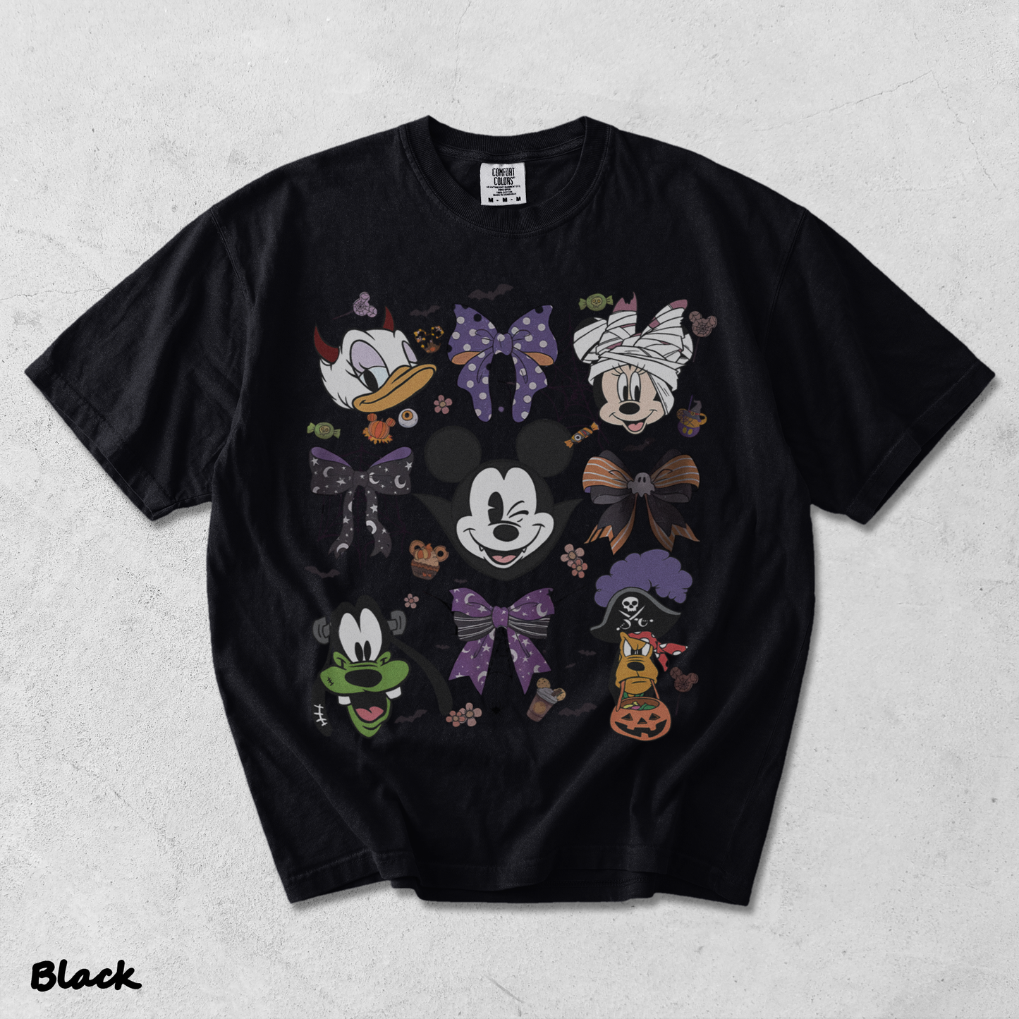 Bows Disney Halloween 2025 - Black mockup