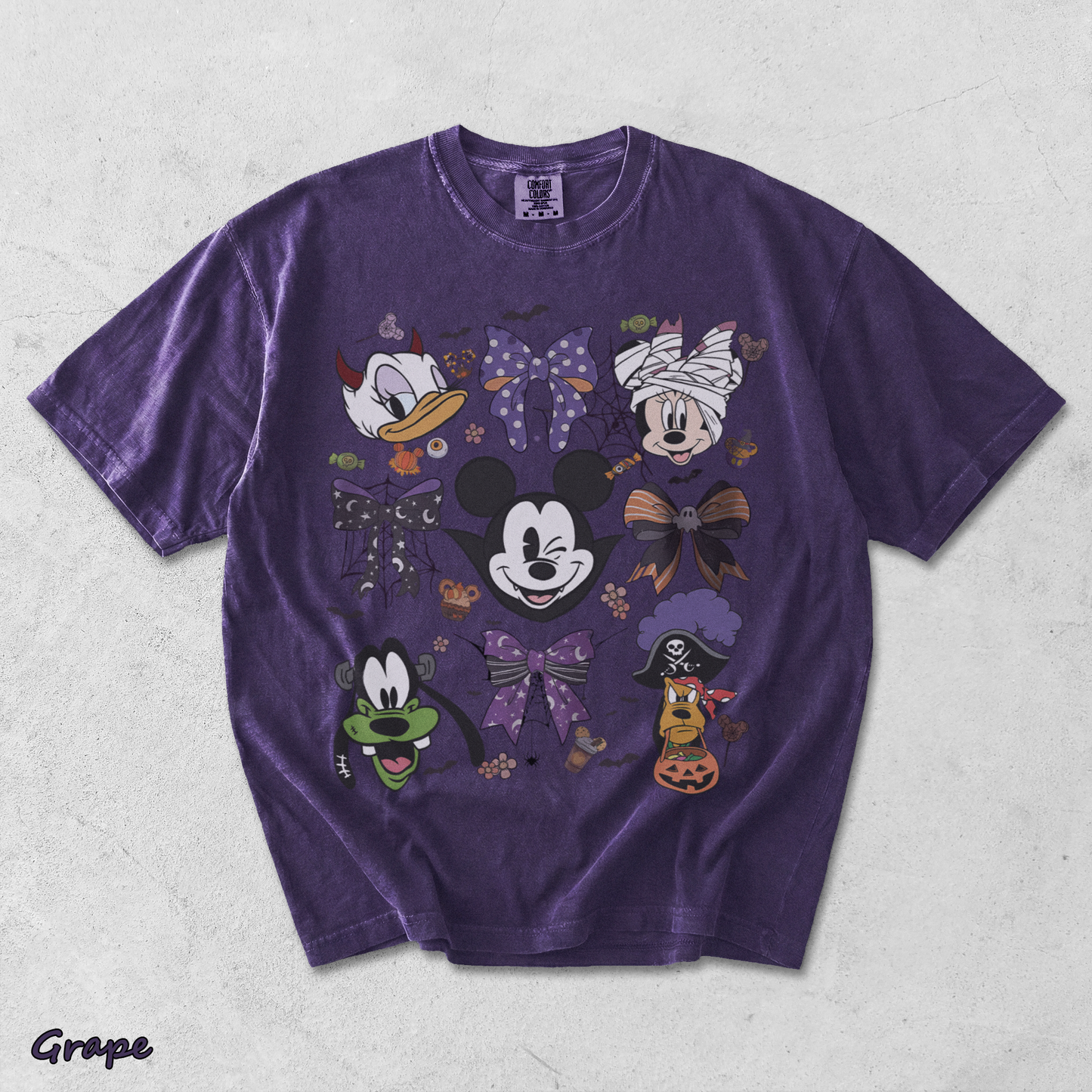 Bows Disney Halloween 2025 - Grape mockup