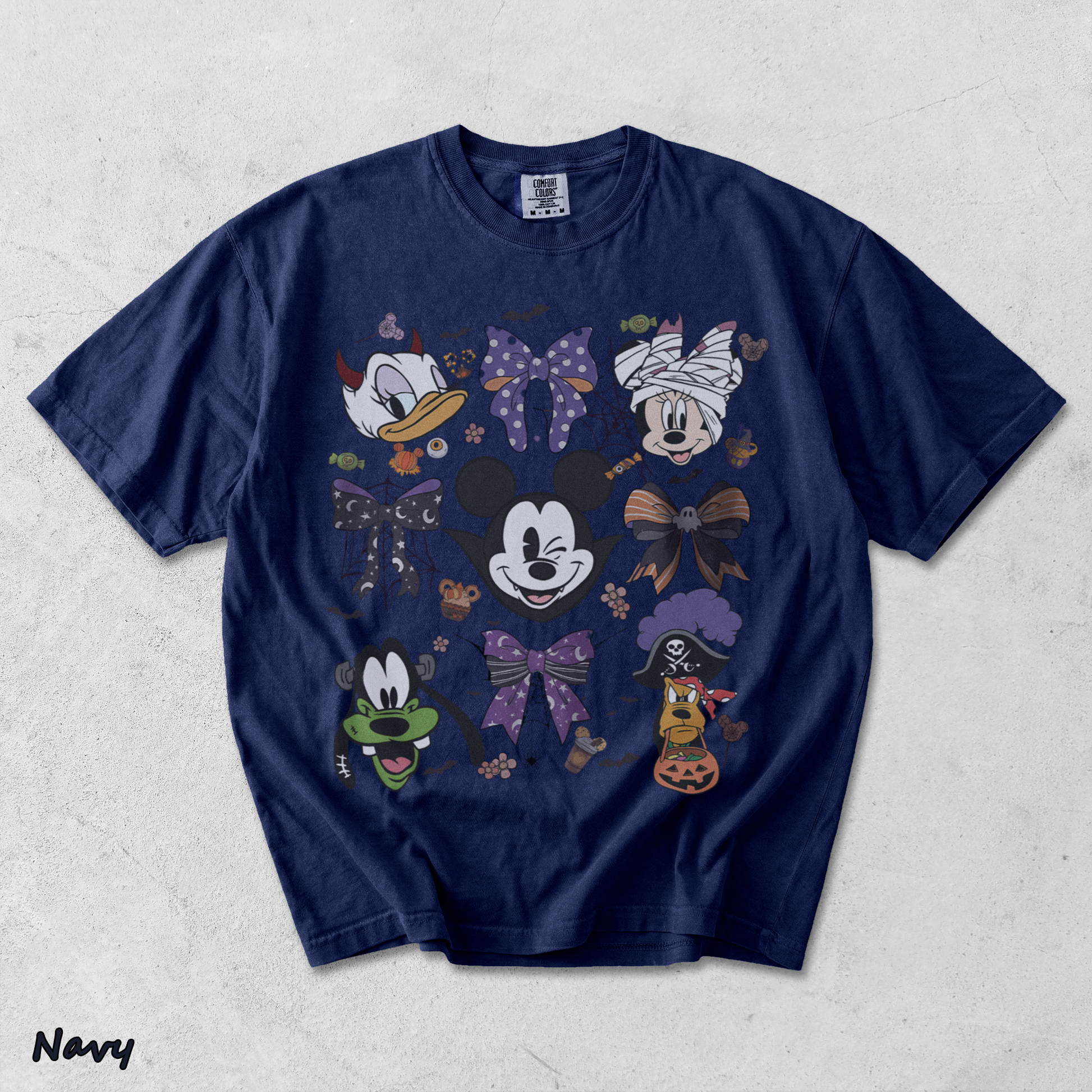 Bows Disney Halloween 2025 - True Navy mockup