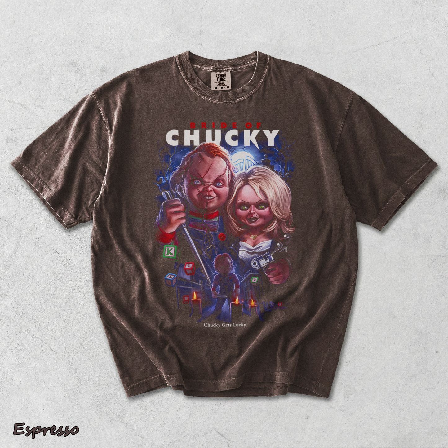 BRIDE OF CHUCKY - Espresso mockup
