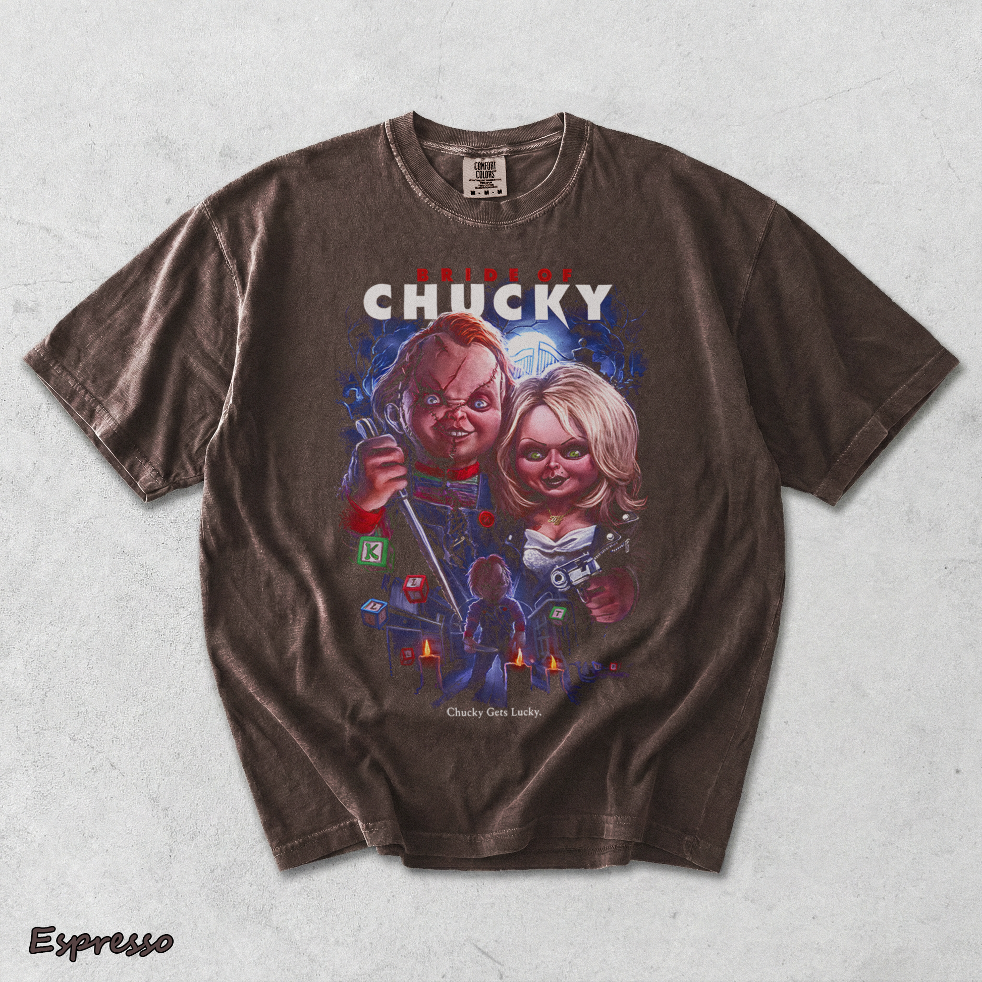 BRIDE OF CHUCKY - Espresso mockup