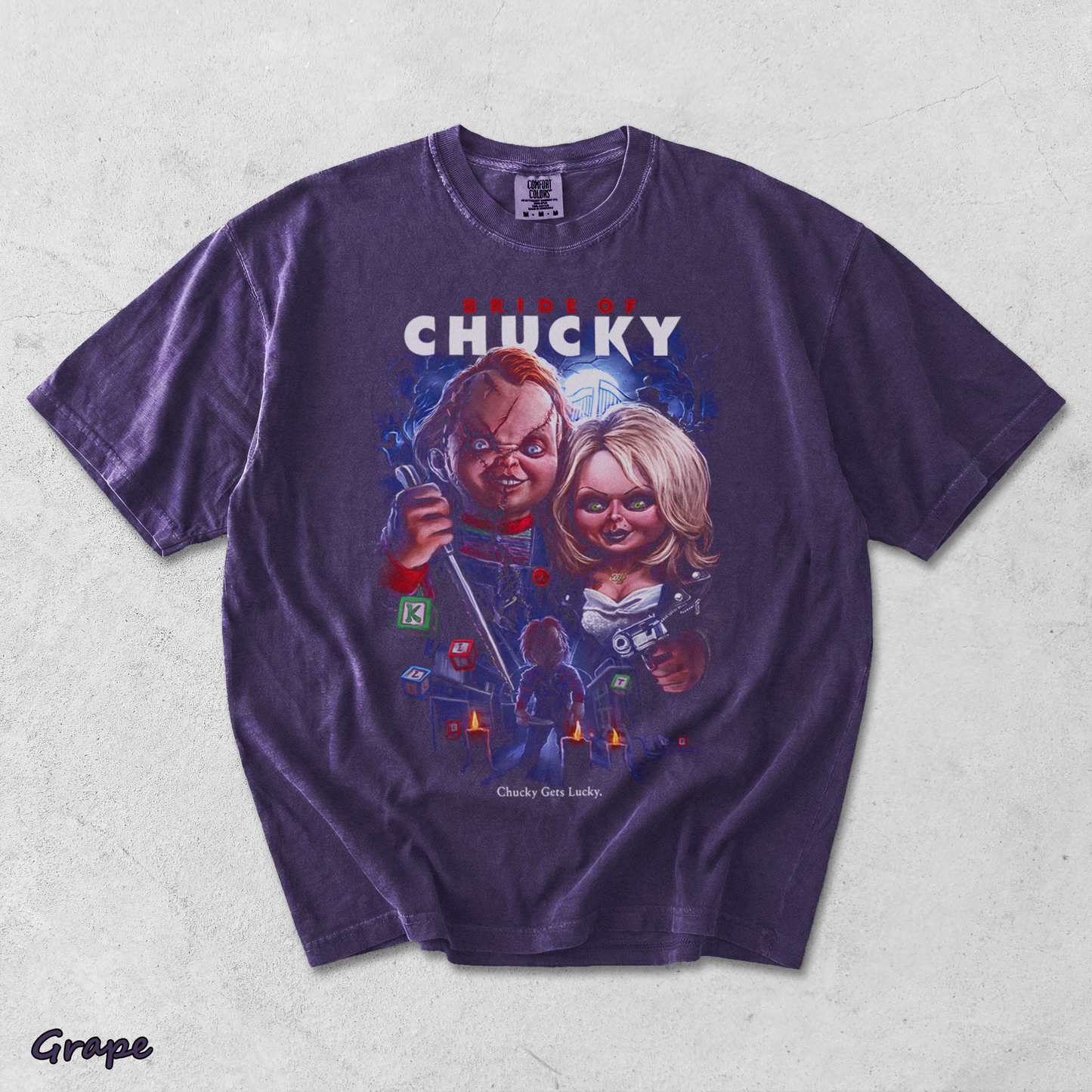 BRIDE OF CHUCKY - Grape mockup