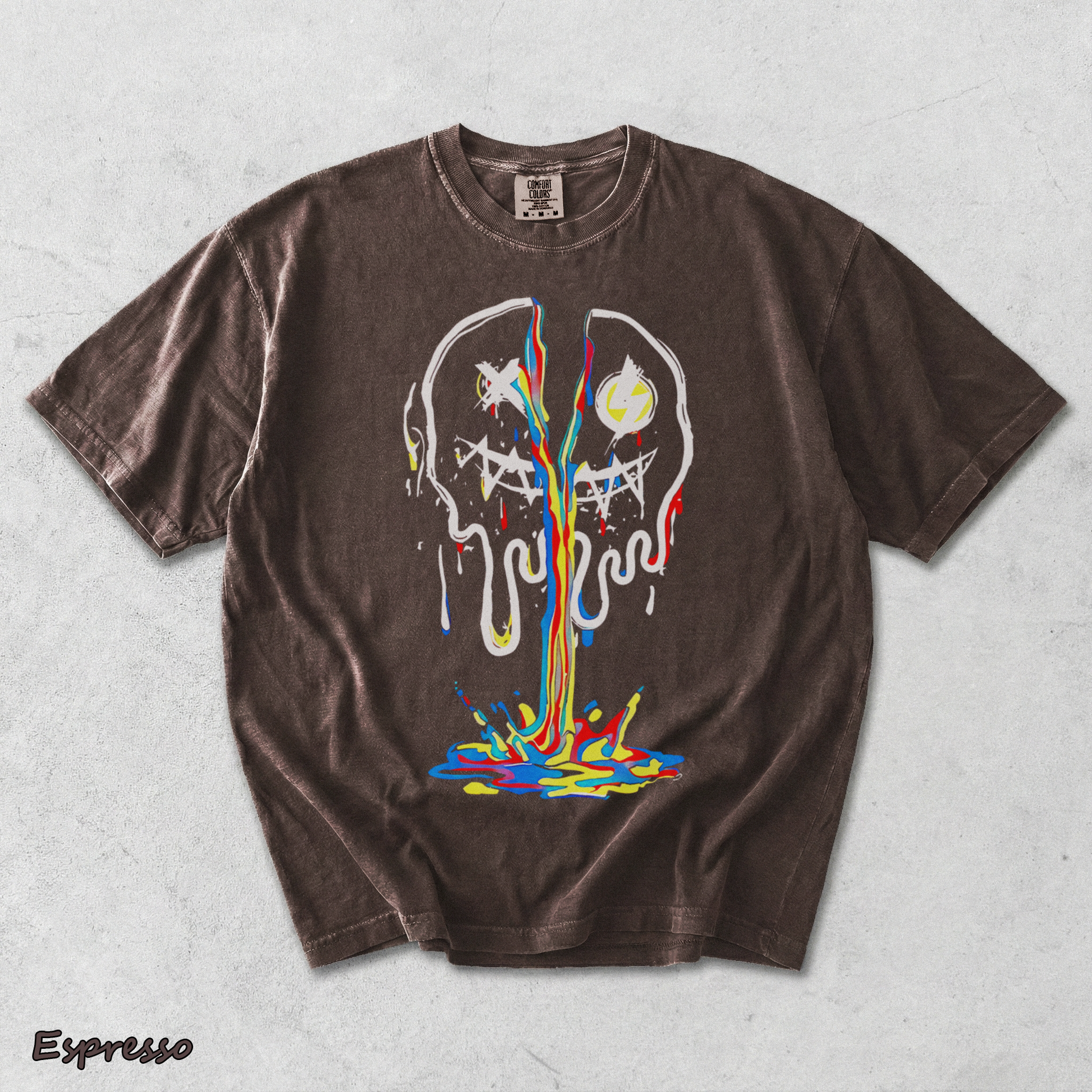 Broken Emoji Black - Espresso mockup