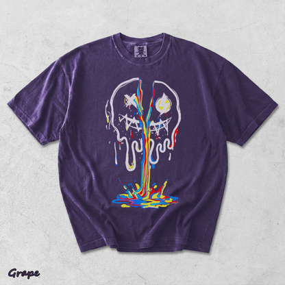 Broken Emoji Black - Grape mockup