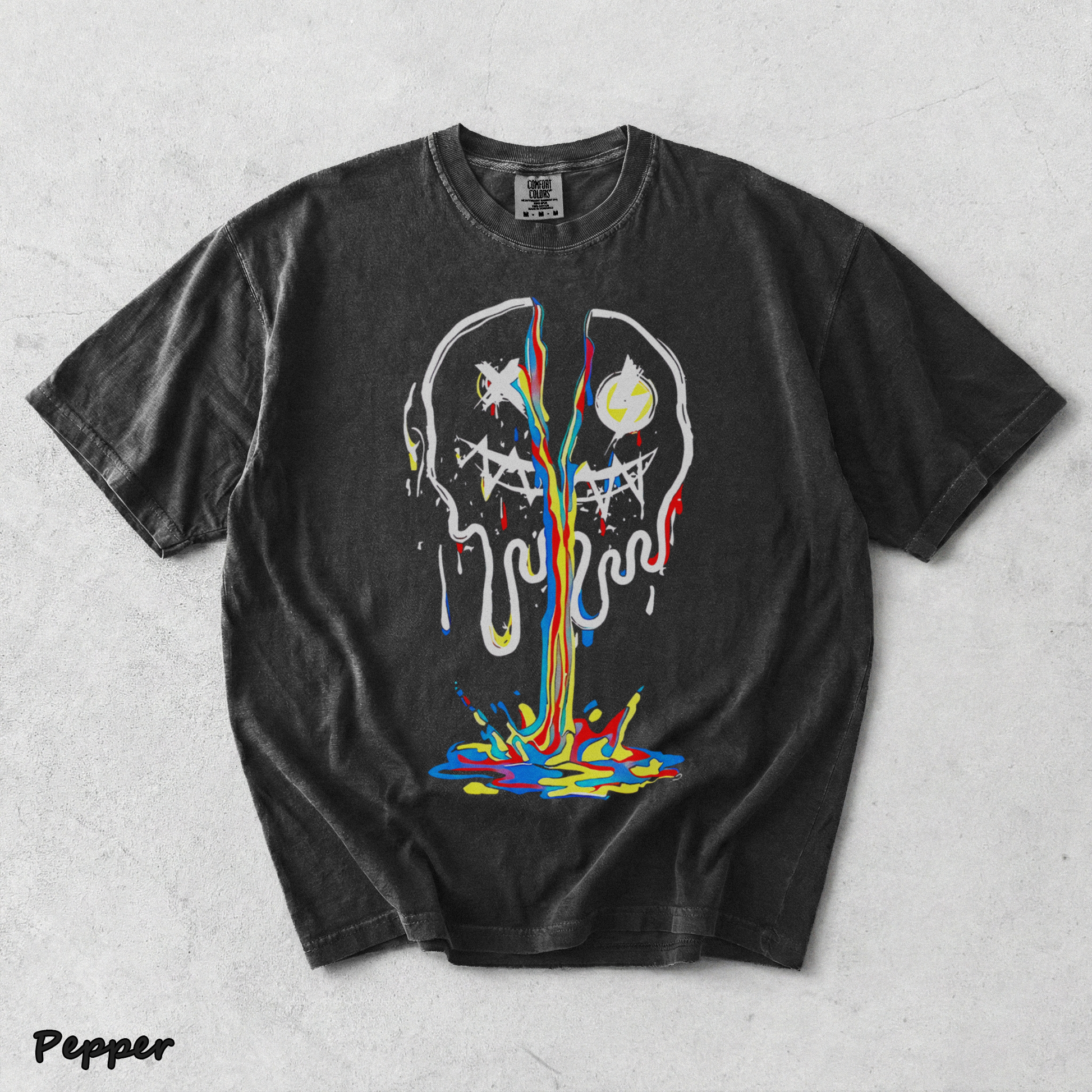Broken Emoji Black - Pepper mockup