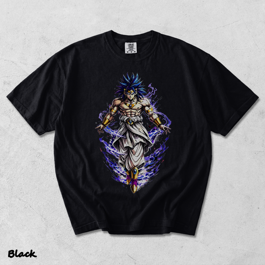 Broly - DBZ 08-14483-95177 Nemo back - Black mockup