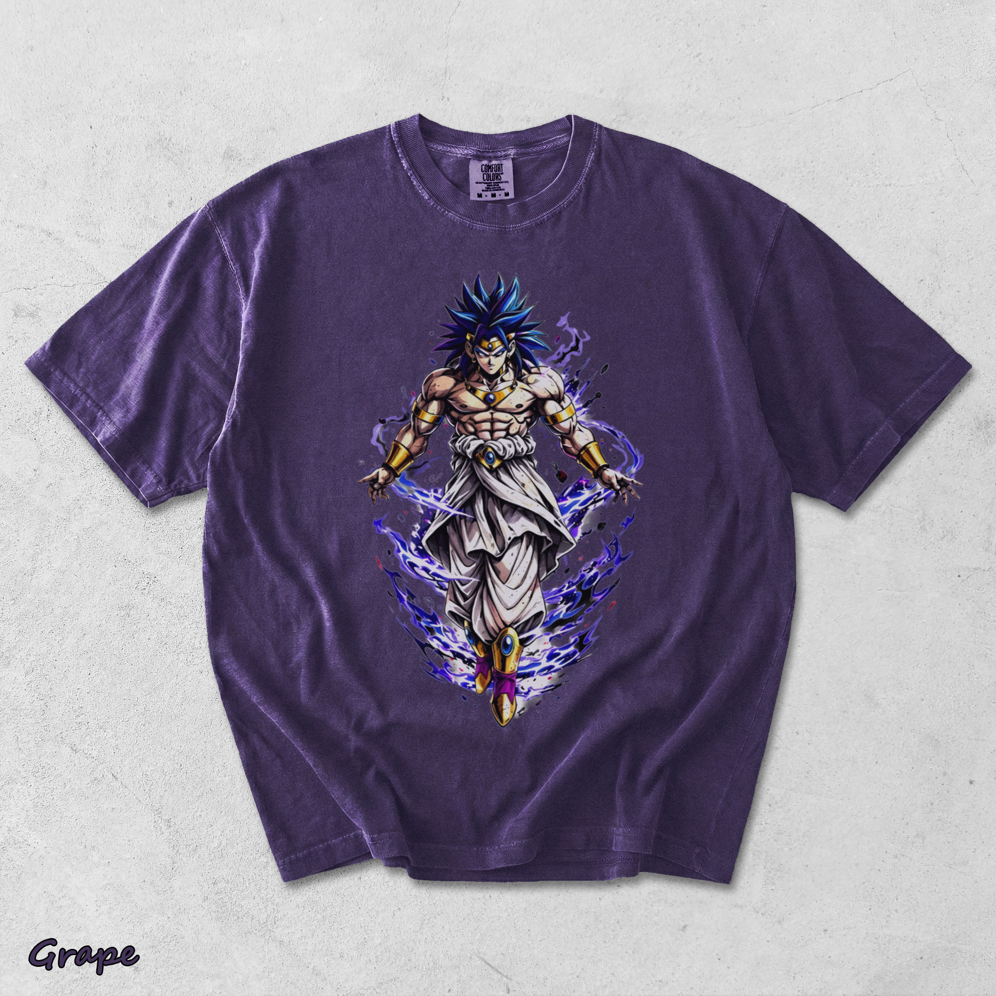 Broly - DBZ 08-14483-95177 Nemo back - Grape mockup