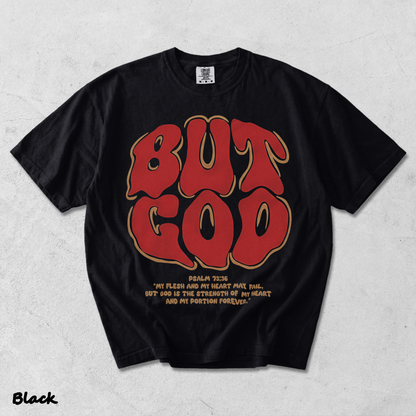 BUT GOD - Black mockup